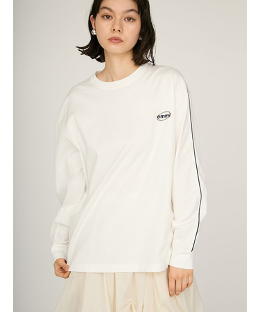 emmiロゴロングTシャツ