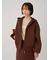 emmiロゴジップアップダンボールフーディ