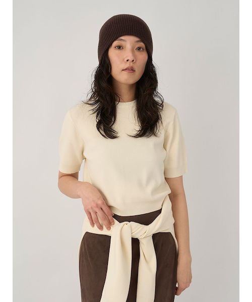 emmiロゴアンサンブルニットトップス emmiロゴアンサンブルニットトップス(ニット)｜トップス｜emmi