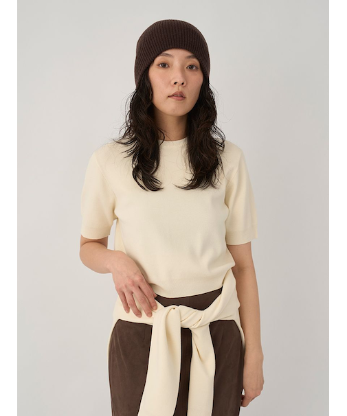 【限定カラー】emmiロゴアンサンブルニットトップス
