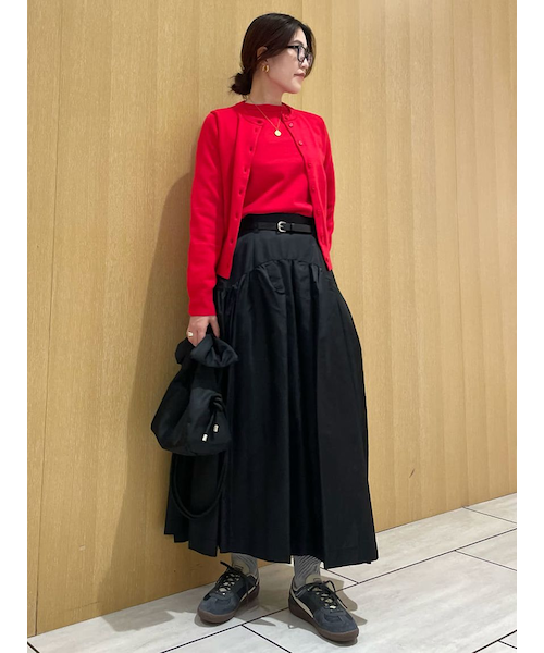 ベルトセットボリュームスカート｜エミの通販｜&mall（アンドモール