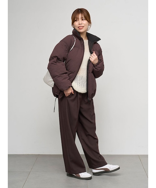 リバーシブル中わたコート|エミの通販|&mall(アンドモール リバーシブル中わたコート|エミの通販|&mall(アンドモール