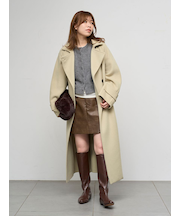 フォックスカシミヤニットカーディガン