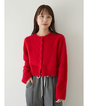 フォックスカシミヤニットカーディガン
