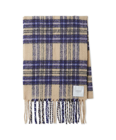 オリジナルチェックマフラー