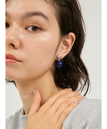 ストーンイヤリング