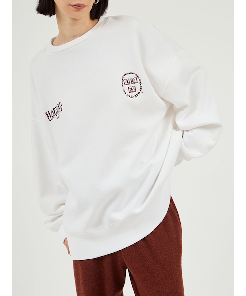 emmi×GOOD ROCK SPEED】カレッジワイドボディクルースウェット