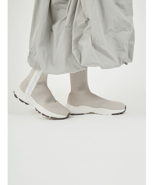 ecoニットスニーカーソールブーツ