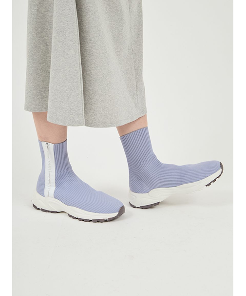 ecoニットスニーカーソールブーツ