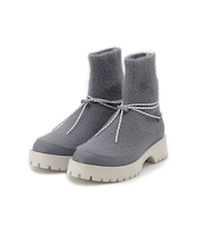 フェザーヤーンニットブーツ