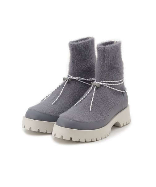 フェザーヤーンニットブーツ