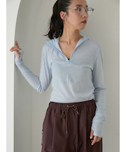 Mt.Breath WoolRパーカートップス