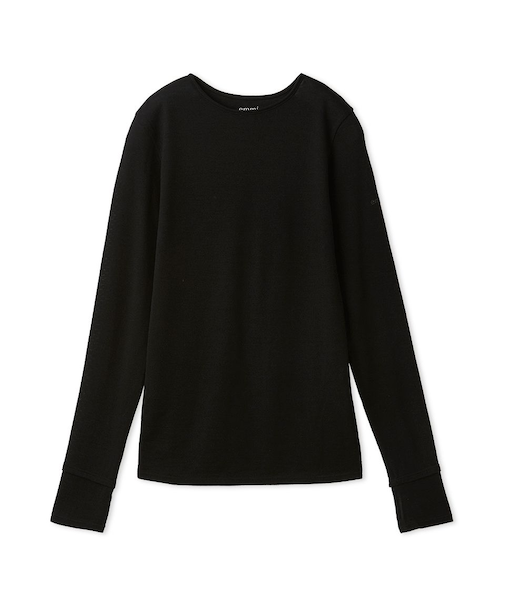 Mt.Breath WoolRクルーネックトップス