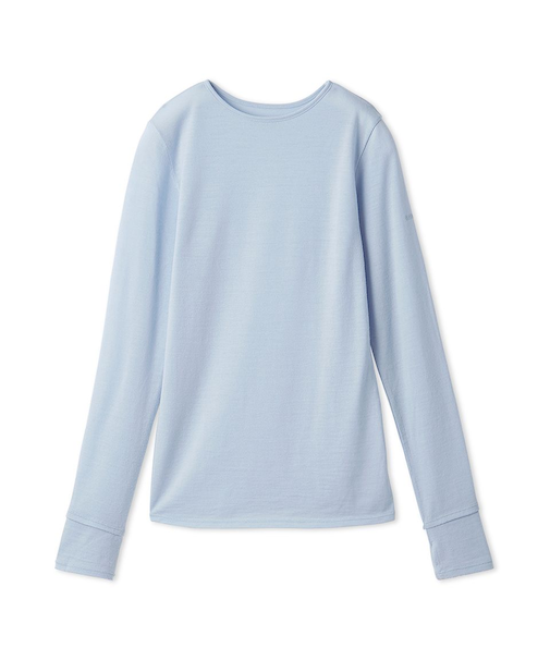 Mt.Breath WoolRクルーネックトップス