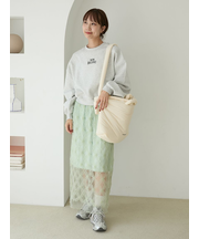 フラワーチュールスカート