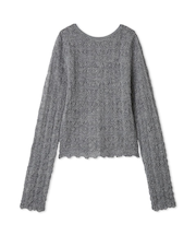 モヘヤ混2wayニットトップス