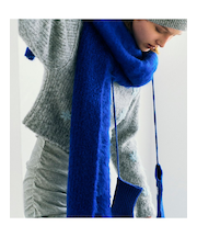 フラワーエンブロイダリーニットトップス