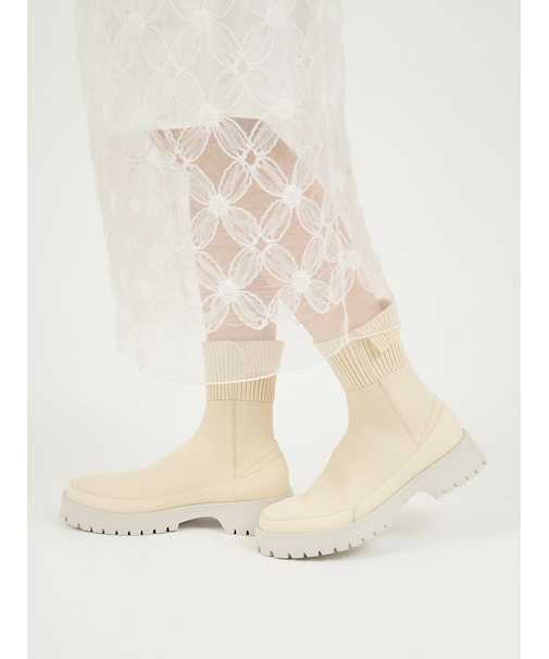 ecoニットブーツ