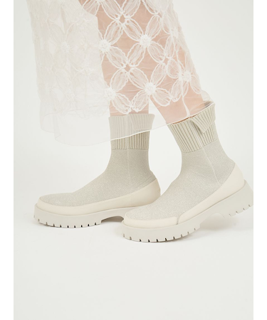 ecoニットブーツ