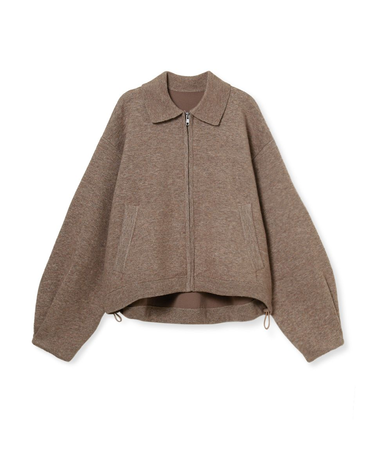 ブルゾンライクカーディガン