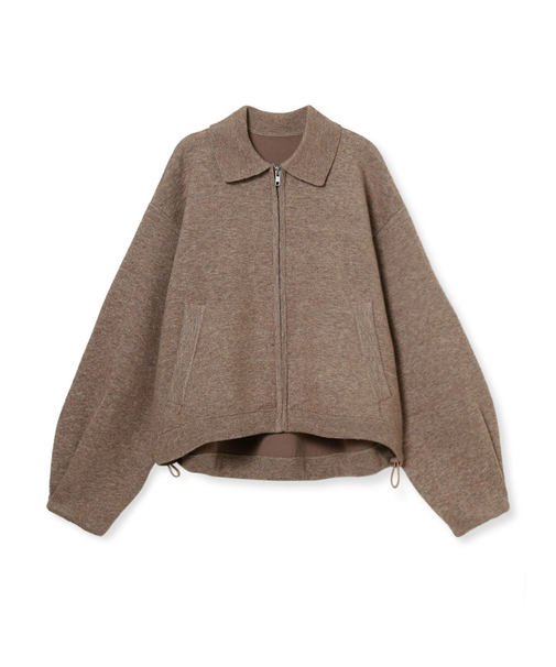 ブルゾンライクカーディガン