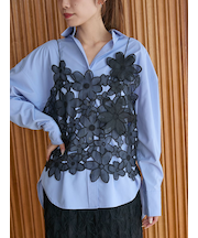 フラワーオーガンジービスチェ