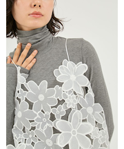 フラワーオーガンジービスチェ