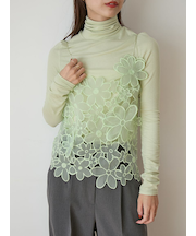 フラワーオーガンジービスチェ