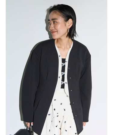 【セットアップ対応】【金子綾 for emmi】コンフォートジャケット