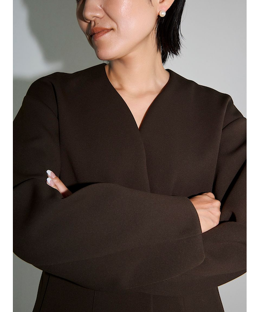 【セットアップ対応】【金子綾 for emmi】コンフォートジャケット