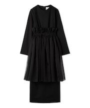 【限定カラーあり】【金子綾 for emmi】ハイネックワンピースセット