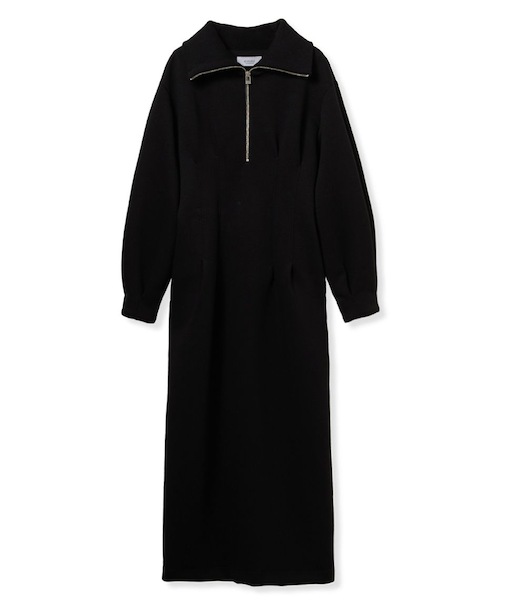 【ONLINE限定】ハーフジップダンボールワンピース