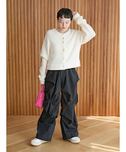 ランダムタックナイロンワークパンツ