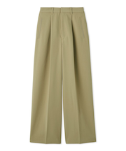 タックワイドパンツ