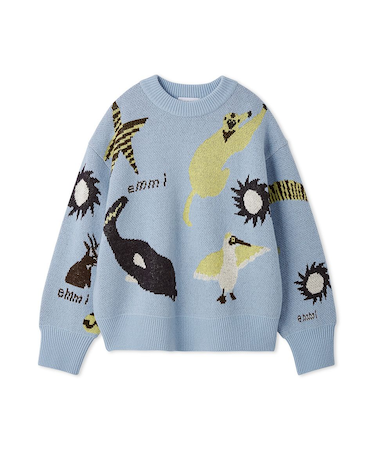 【Global warming】 ジャガードニットトップス