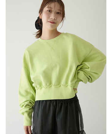 スウェットプルオーバー