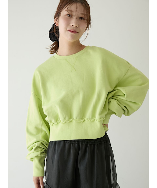 スウェットプルオーバー