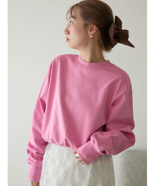 エンブロイダリーemmiロゴスウェット