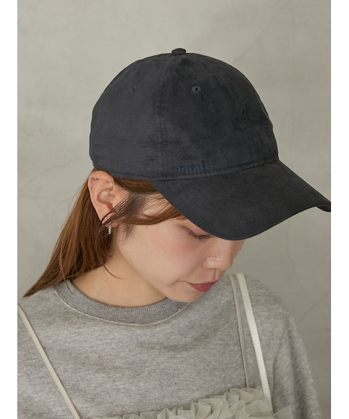 【emmiINEW ERA?】9TWENTY（TM）emmiロゴスエードキャップ