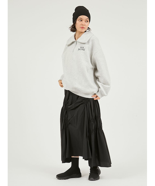 ギャザーディテールボリュームスカート