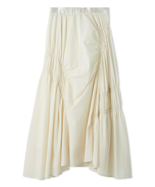 ギャザーディテールボリュームスカート