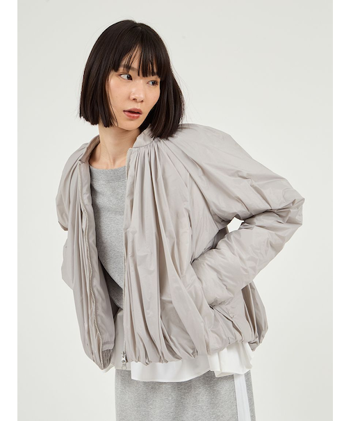 Re.WAR（TM）シアーギャザー中わたブルゾン