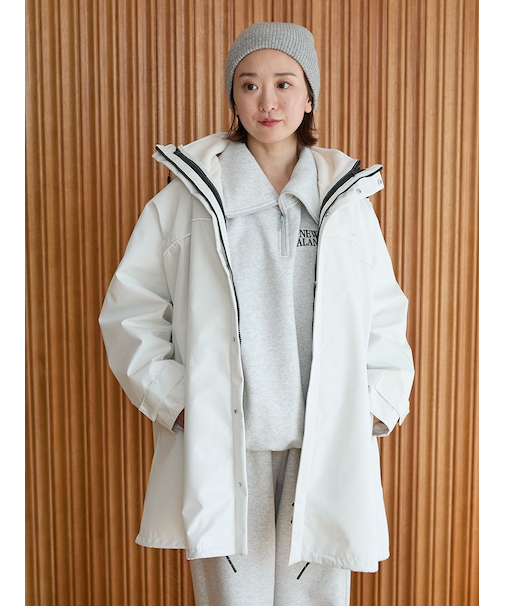 フリースライナー付きユーティリティコート