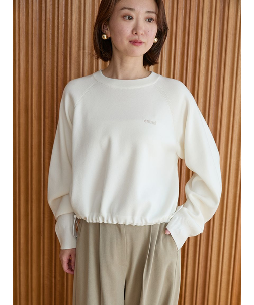 【7days】ドロストニットトップス