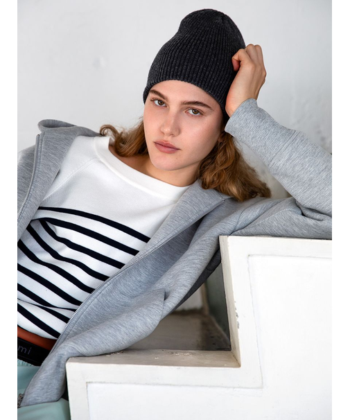 【7days】ドロストニットトップス