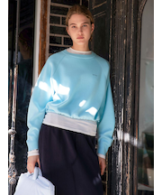 【7days】ドロストニットトップス