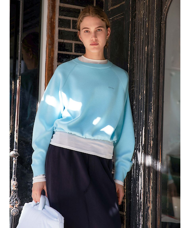 【7days】ドロストニットトップス