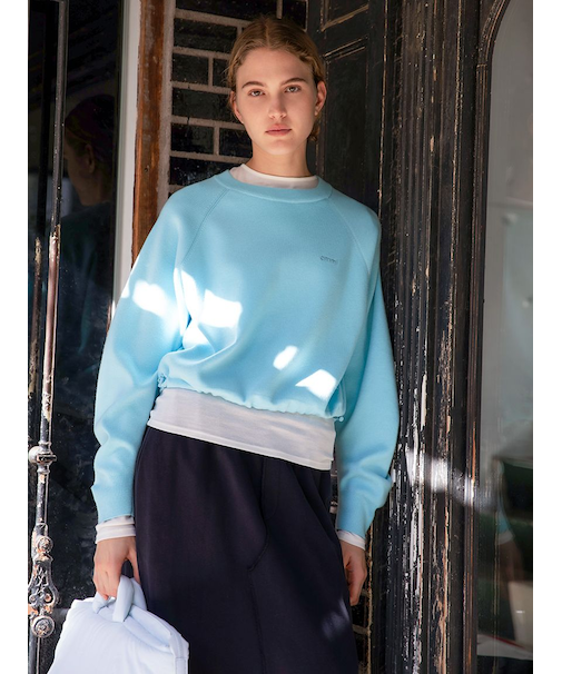 【7days】ドロストニットトップス