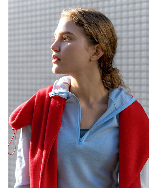 【7days】ドロストニットトップス