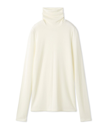 ハイネックカットソー